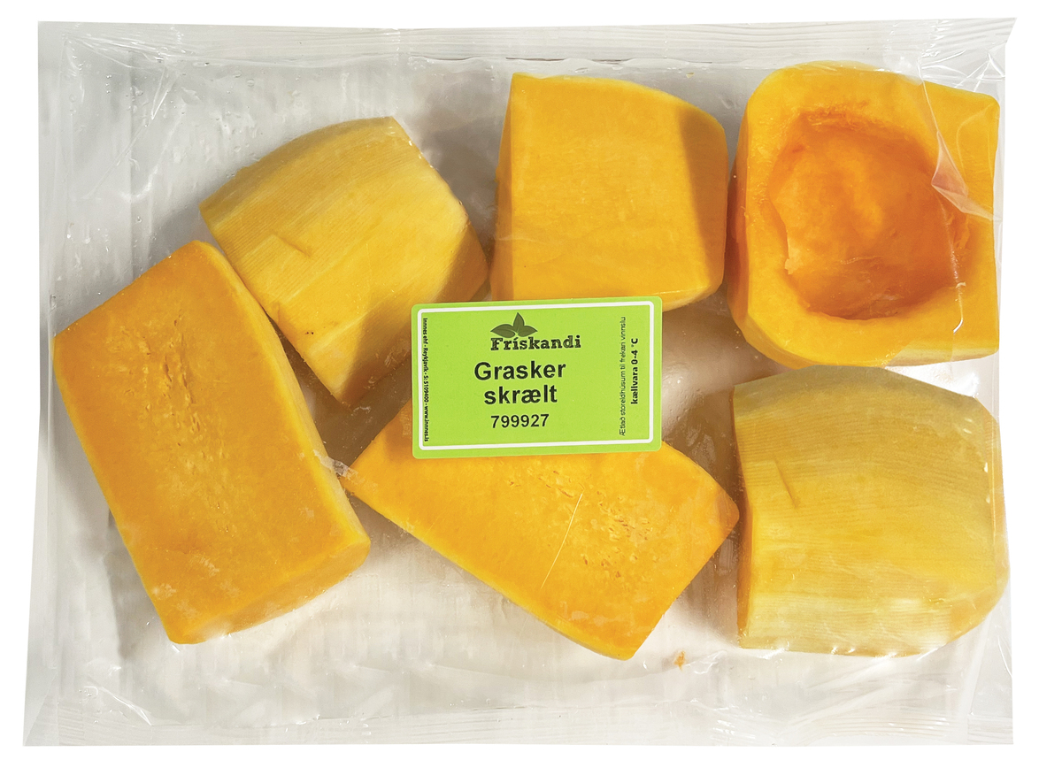 Grasker Skrælt 3kg (P)