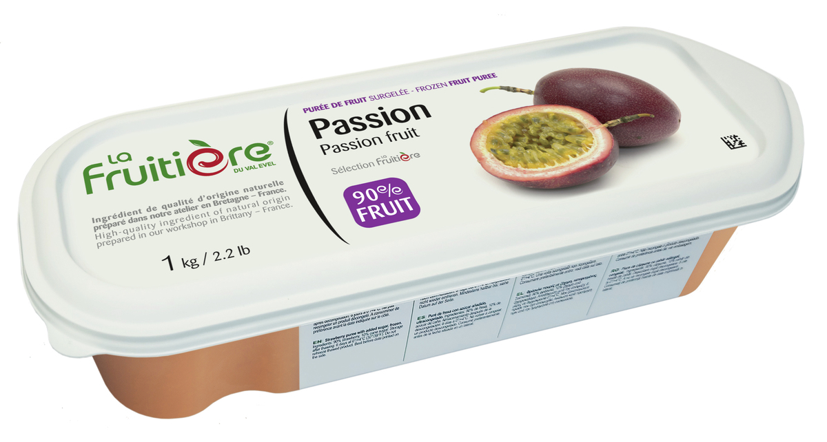 La Frutiere Passion Puree 90% 6x1kg