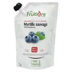 La Fruitiere 100% Blueberry puree 6x1kg