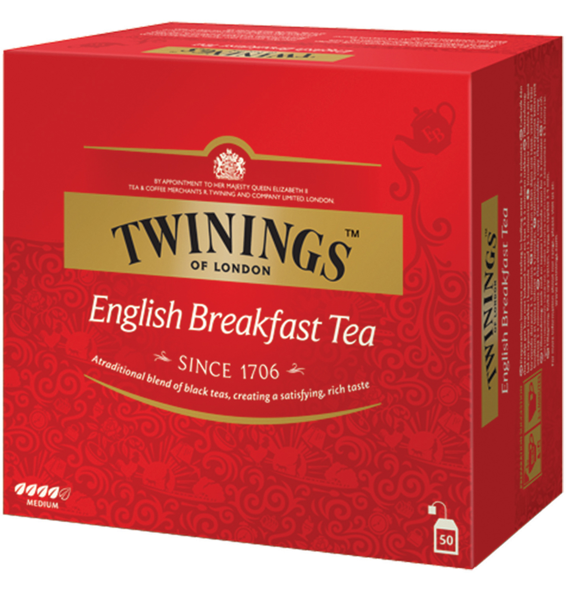 Twinings English Breakfast 10x50stk