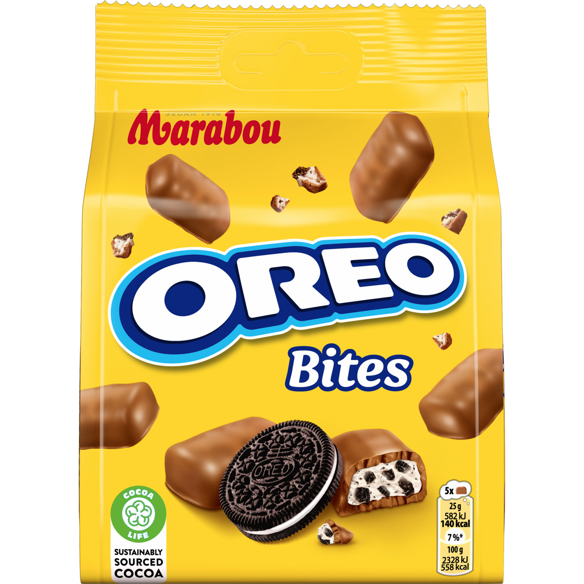 Marabou Oreo Bites 8x140gr