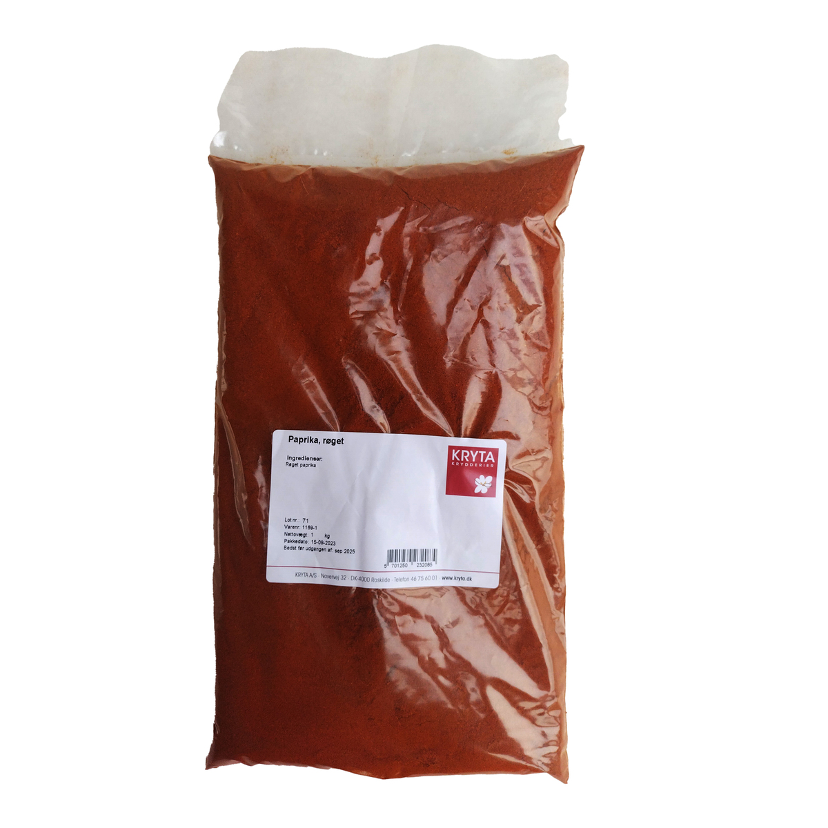 Kryta Reykt Paprika 20x1kg