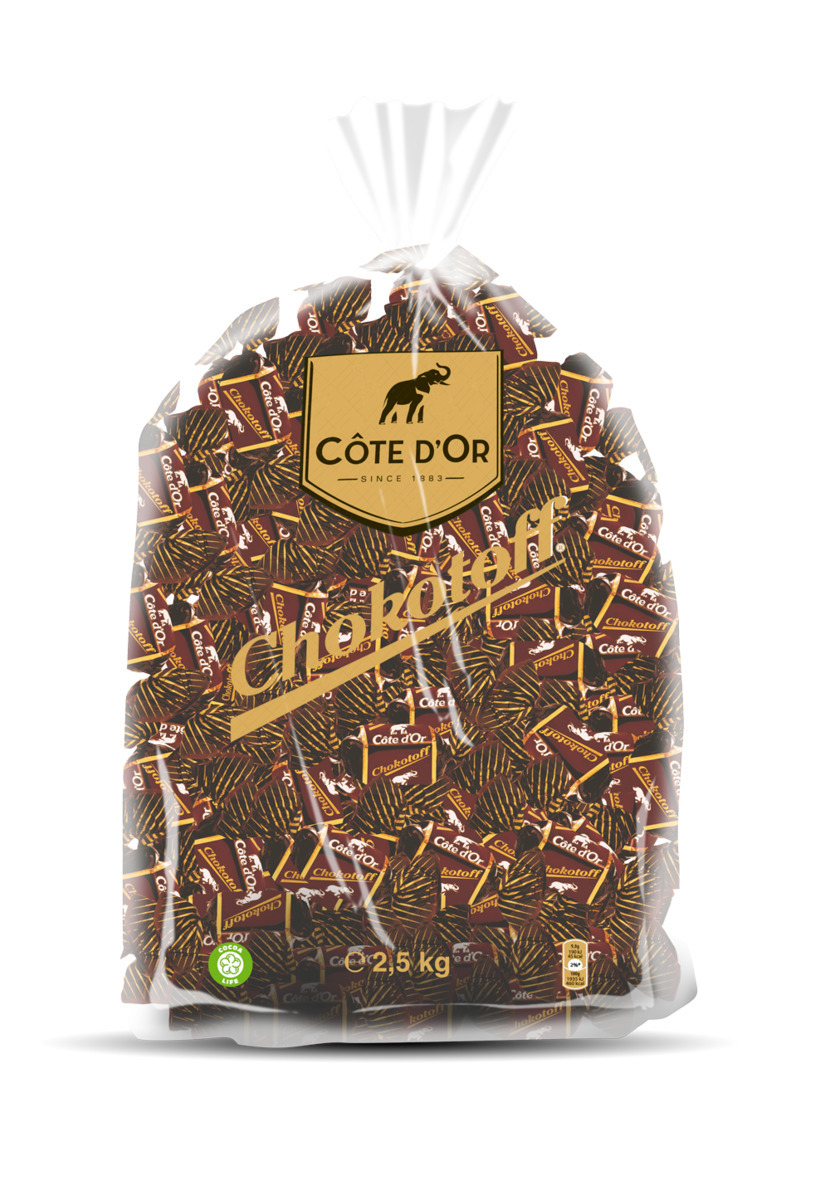 Cote D´Or Chokotoff ca 270stk 4x2,5kg