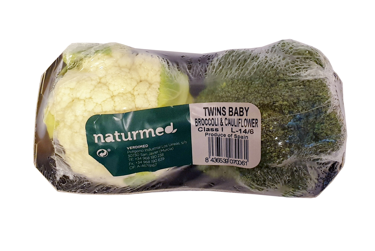 Blómkál/Spergilkál Tvenna 10x250gr