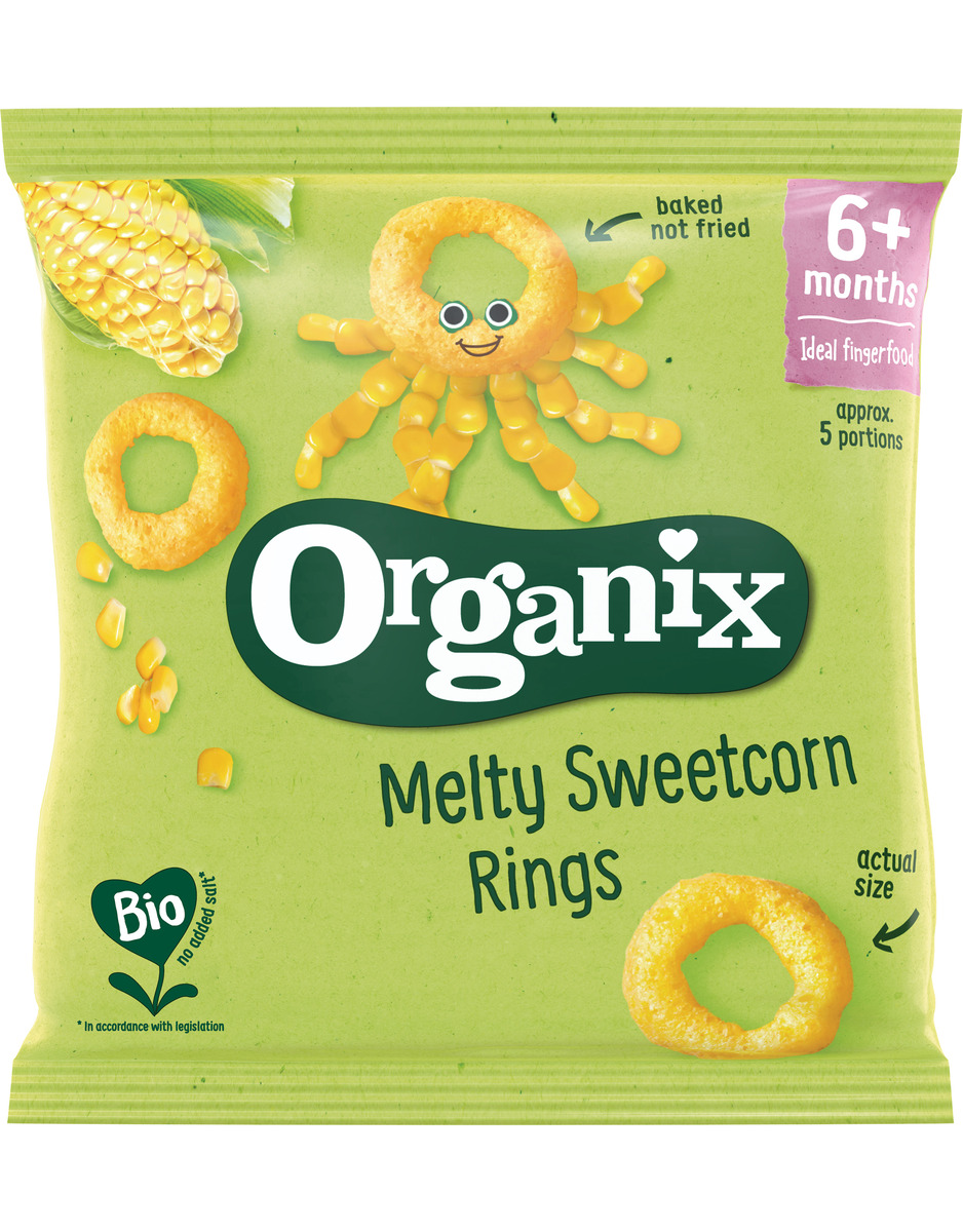 Organix Maíshringir 8x20g