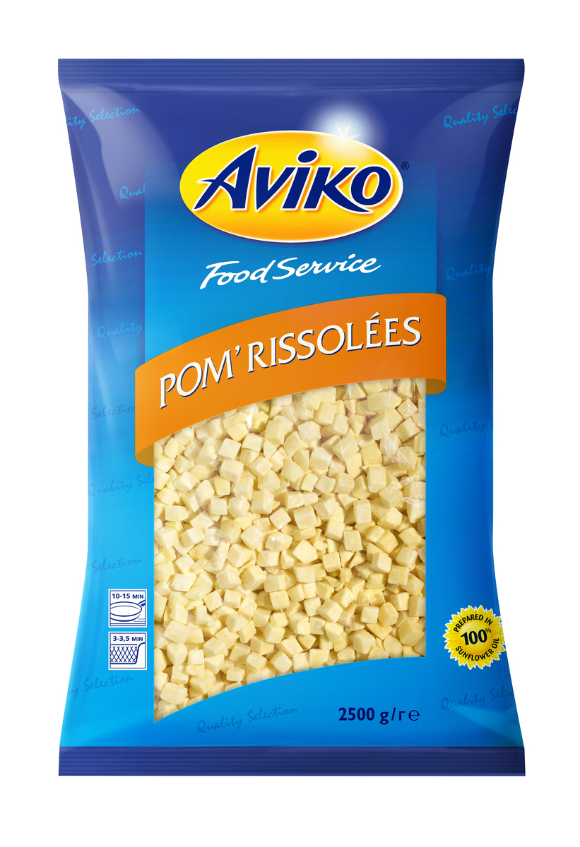 Aviko Pom' Rissolees (Kartöfluteningar) 4x2,5kg