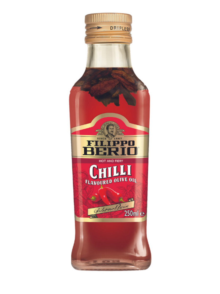 Fil.Berio Chili Ólífuolía Flaska 6x250ml