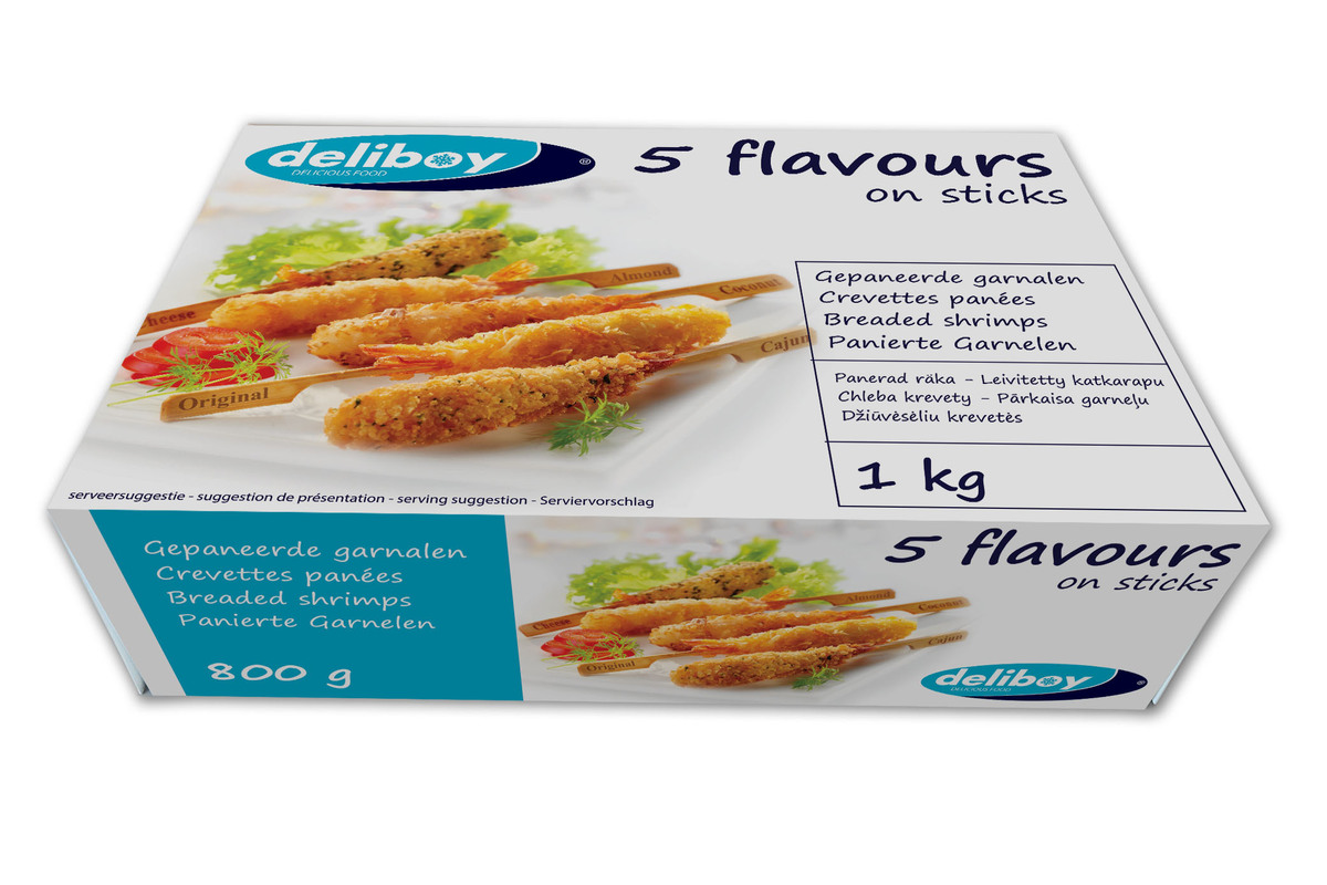 Seaboy Breaded Shrimp Stick 5 fl. 8x1kg
