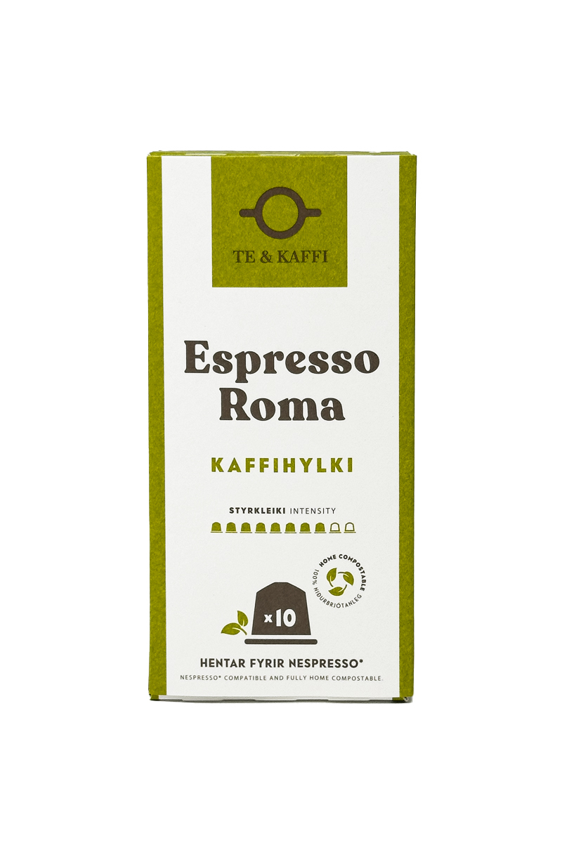 Te & Kaffi Espresso Roma Kaffihylki 20x10 stk