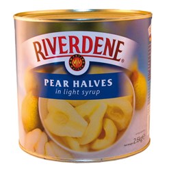 Riverdene Pear Halves In Syrup 6x1,5kg