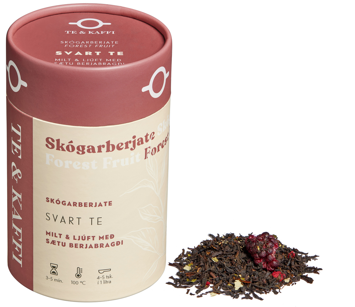 Te & Kaffi Skógarberjate 24x100g