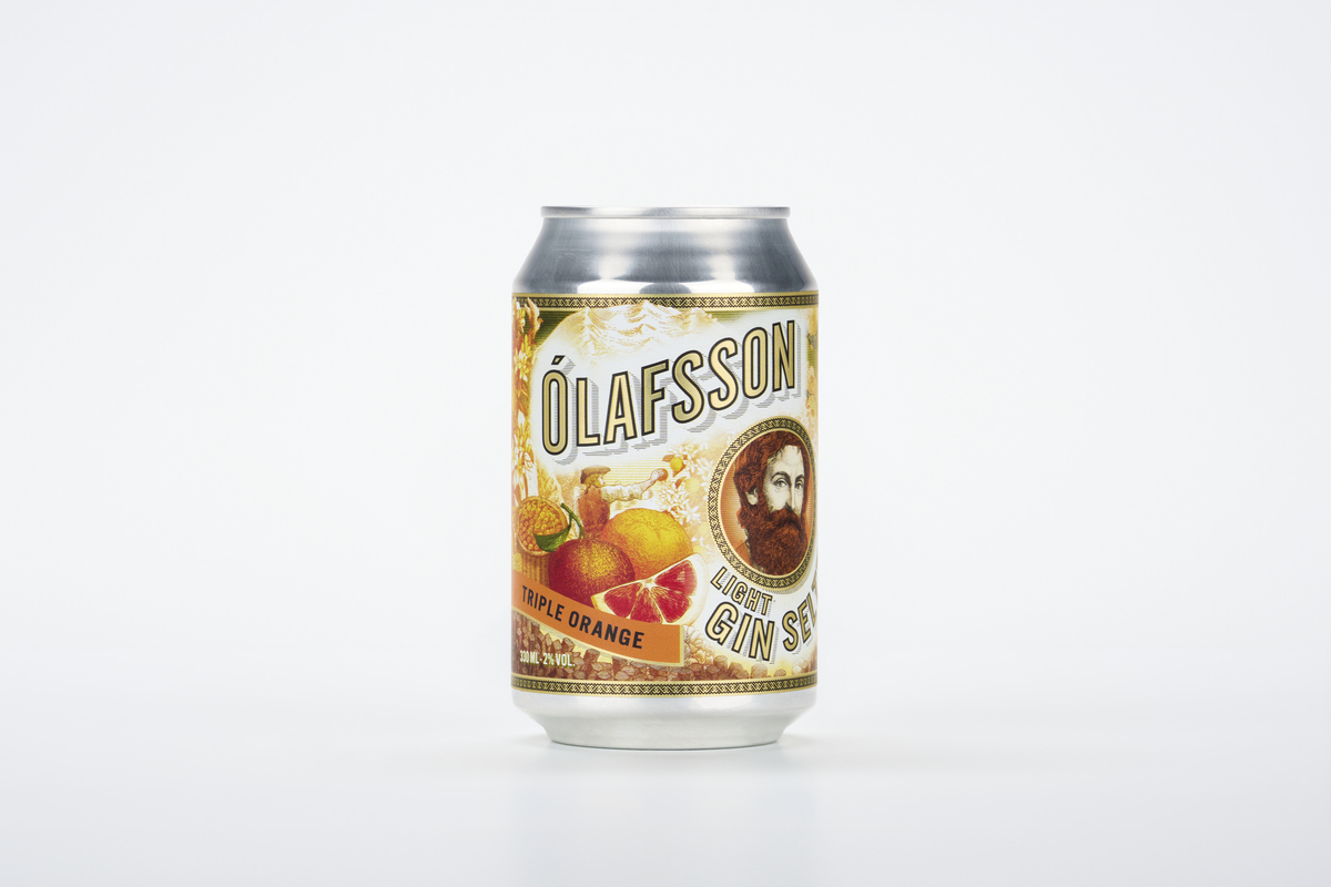 Ólafsson Seltzer-Triple Orange 2,0 % 330ml dós
