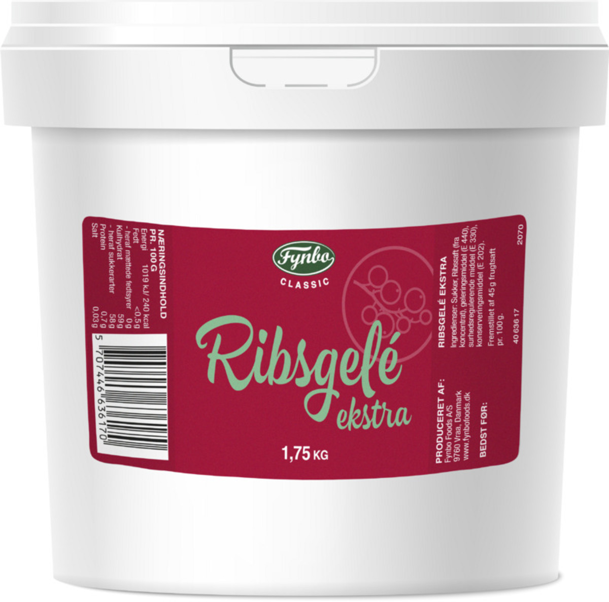 Fynbo Rifsberjahlaup 3x1,75kg