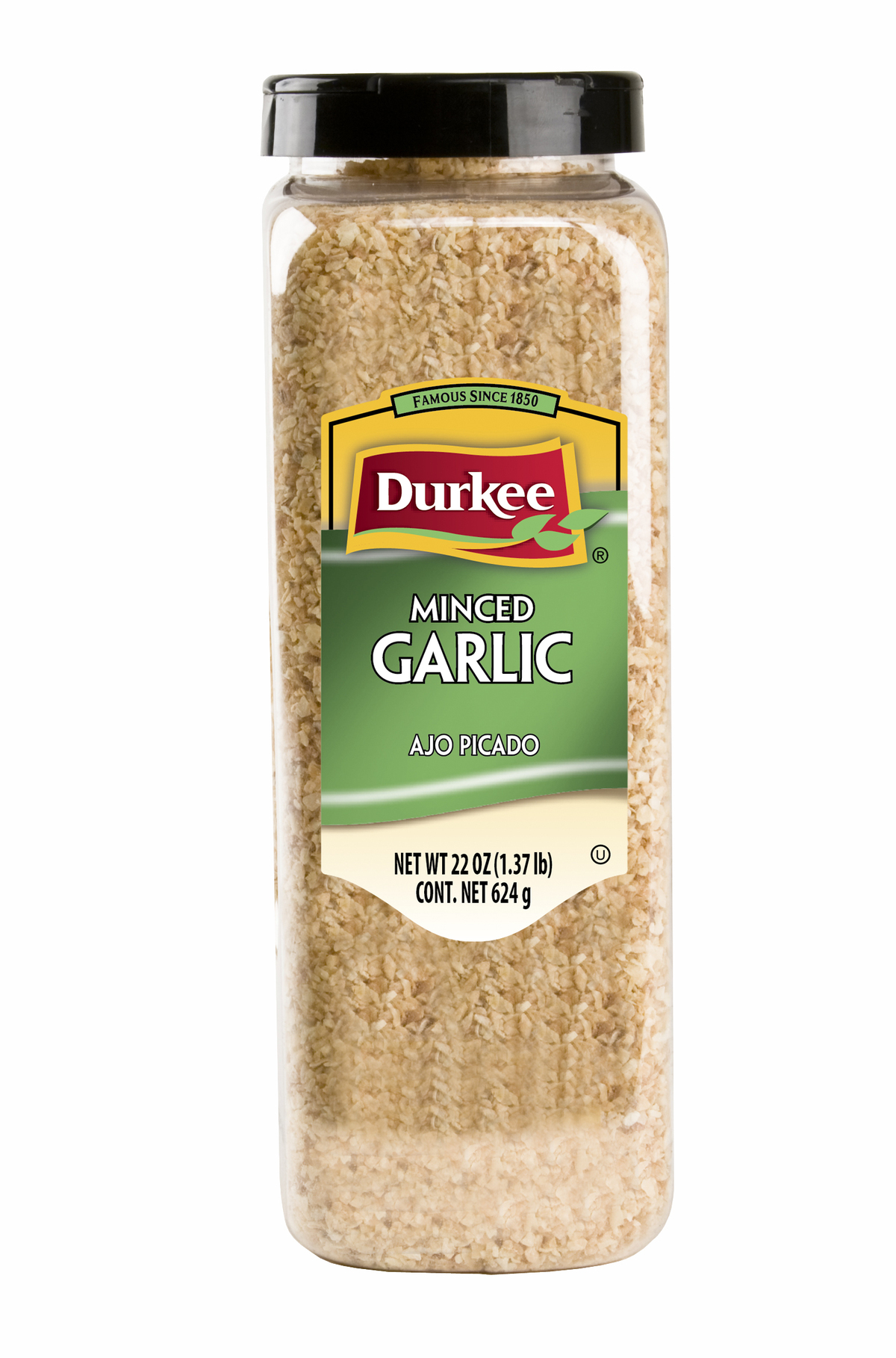 Durkee Garlic Minced - Hvítlaukur Brytjaður 6x623g