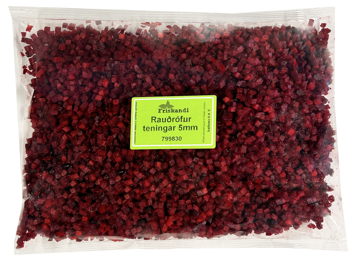 Rauðrófur Teningar 5mm 3kg (P)