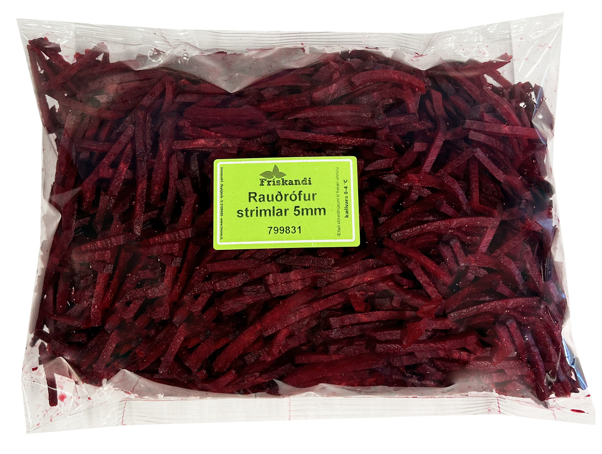 Rauðrófur Strimlar 5mm 3kg (P)