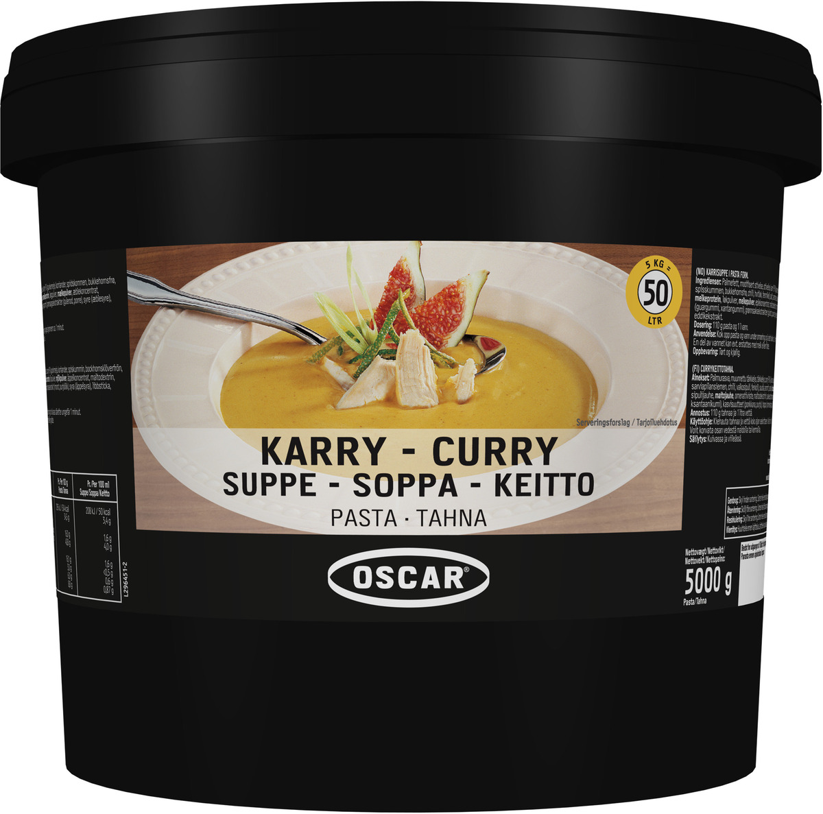 Oscar Curry Soup Paste 1x 5 kg