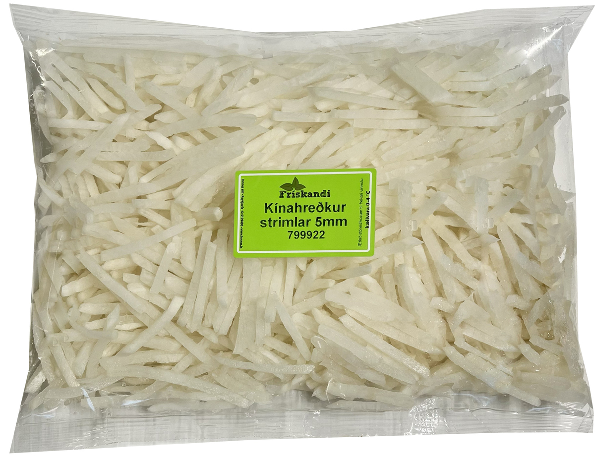 Kínahreðkur strimlar 5mm 3kg (P)