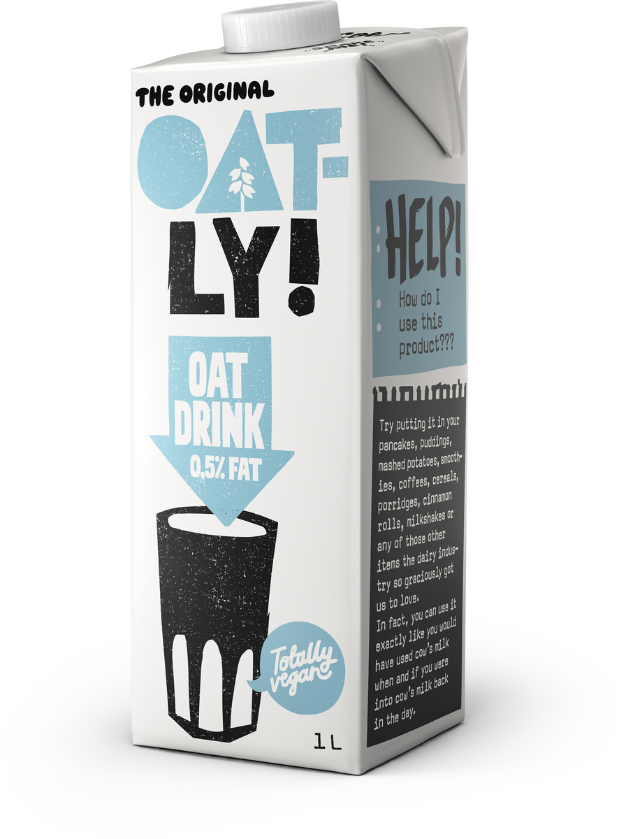 Oatly Haframjólk 0,5% 6x1L
