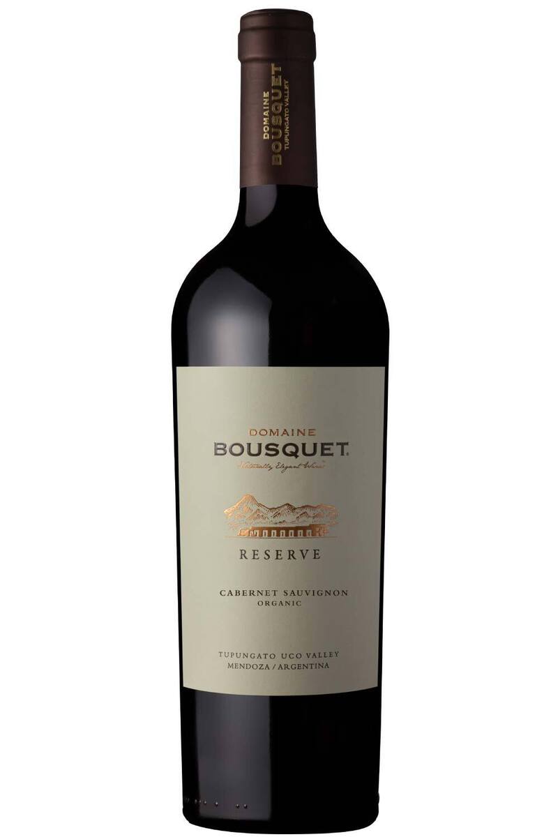 Bousquet Reserve Organic Cabernet Sauvignon 2021 6x750ml
