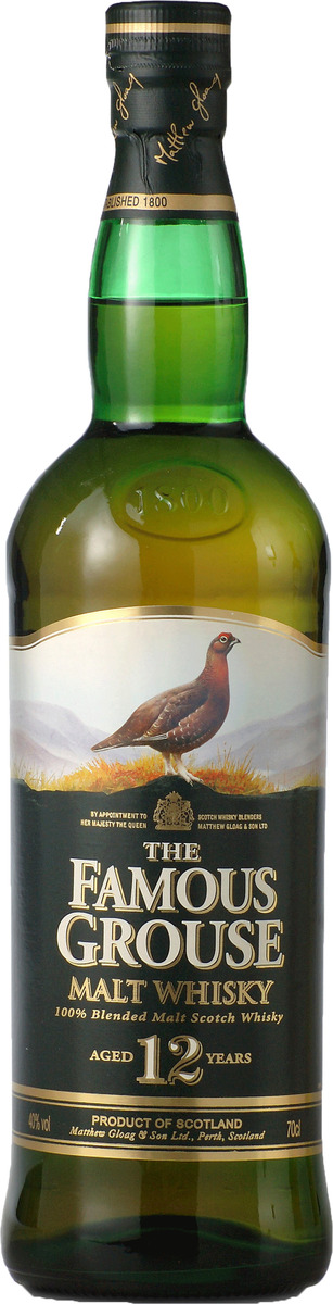 The Famous Grouse 12 ára 12x700ml