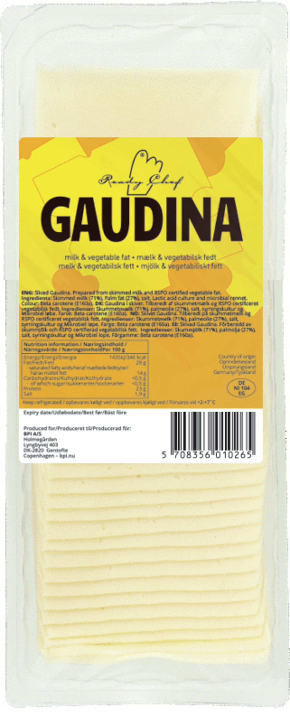 Gaudina Ostasneiðar 12x400g