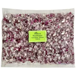 Rauðlaukur saxaður 10mm 3kg (P)
