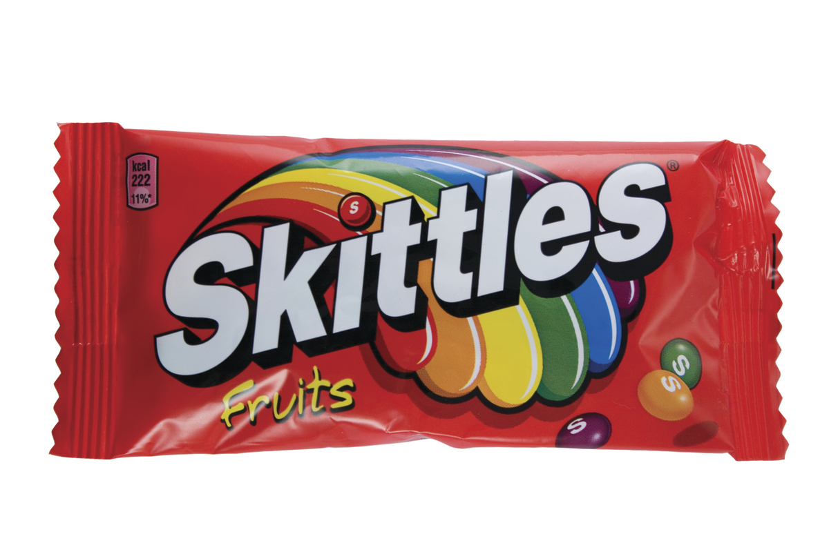 Skittles Ávaxtahlaup í Poka 14x38gr