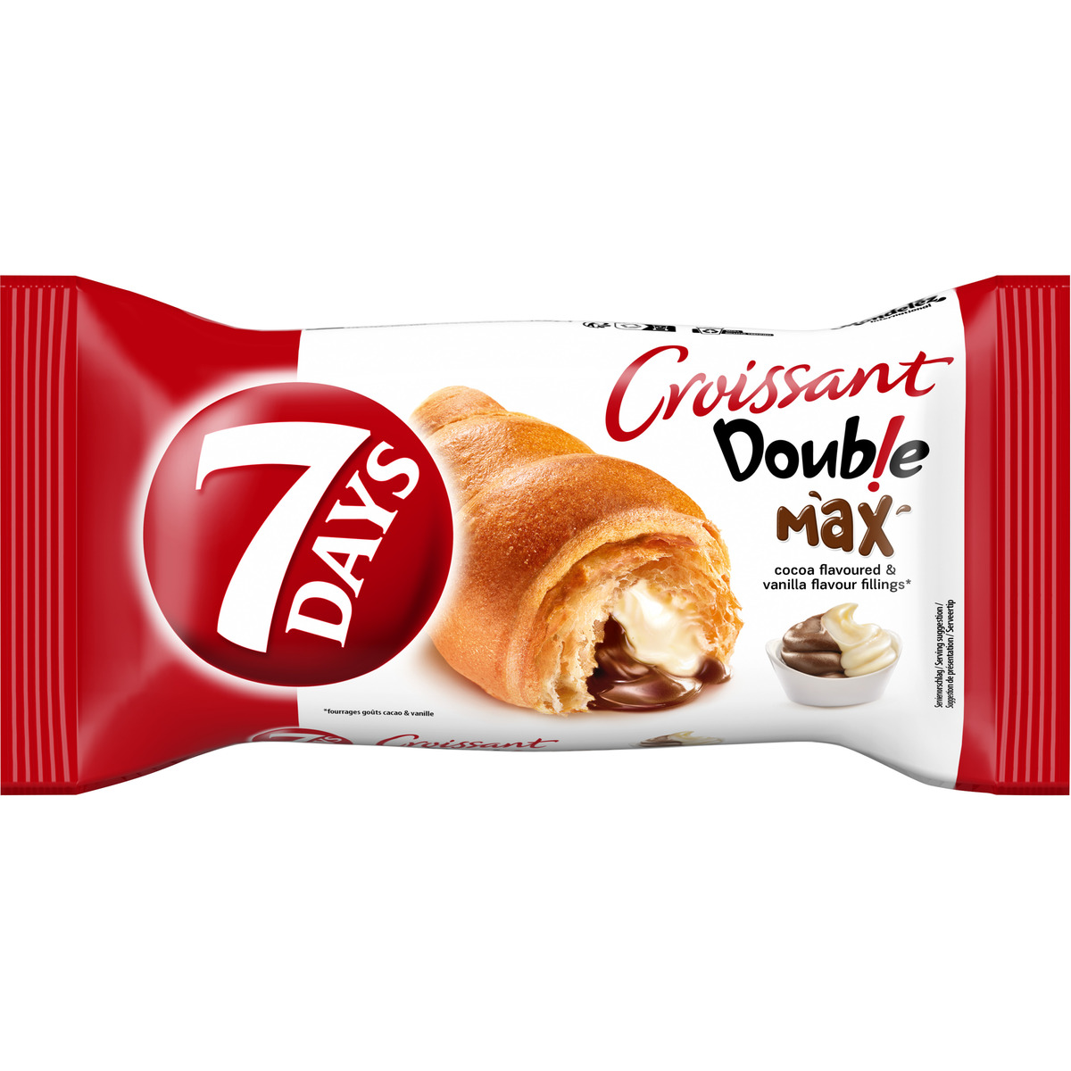 7 Days Croissants 8 Cocoa&Van 20x80gr