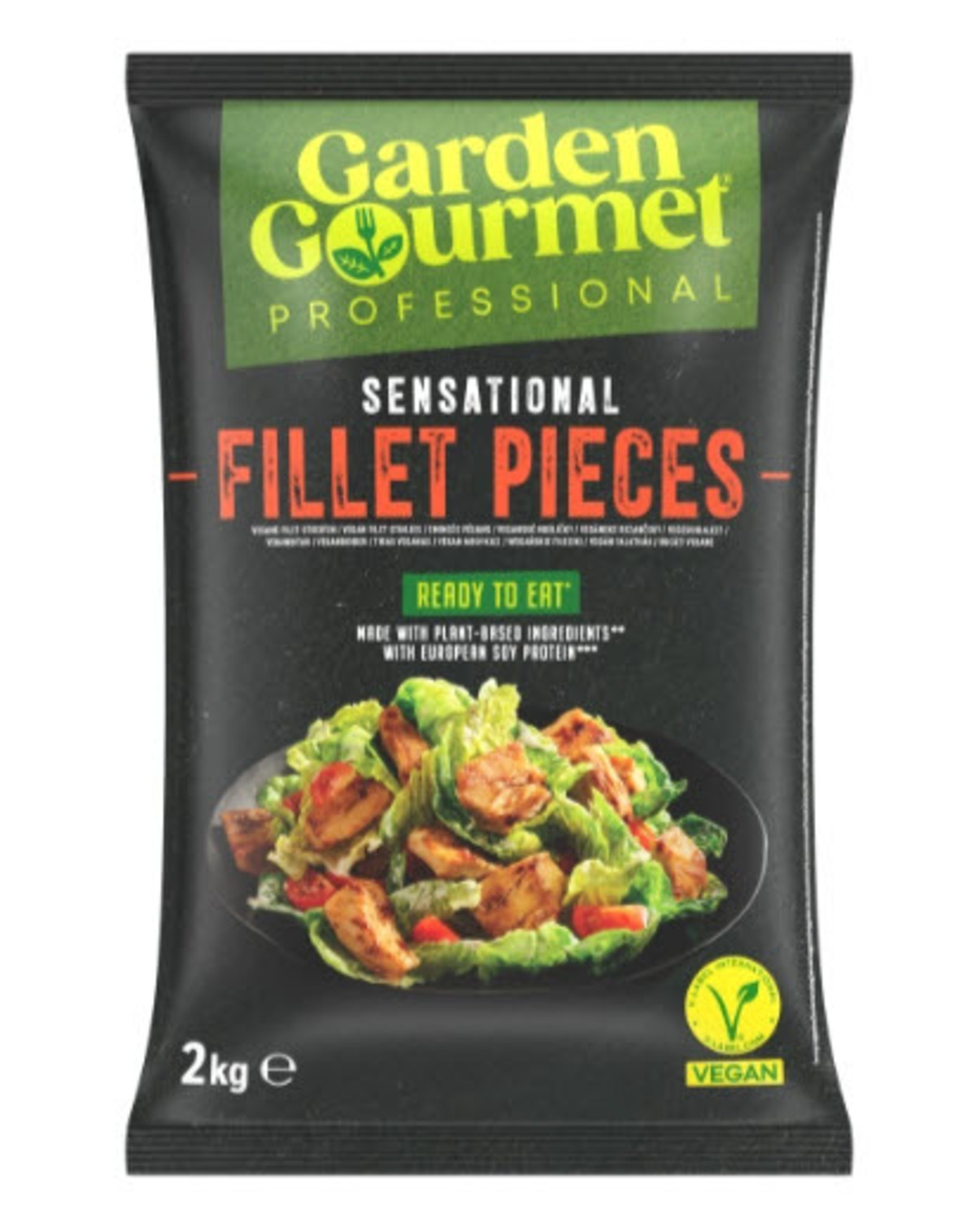 Garden Gourmet/HK Vegan Fillet Pieces(bitar) 3x2kg