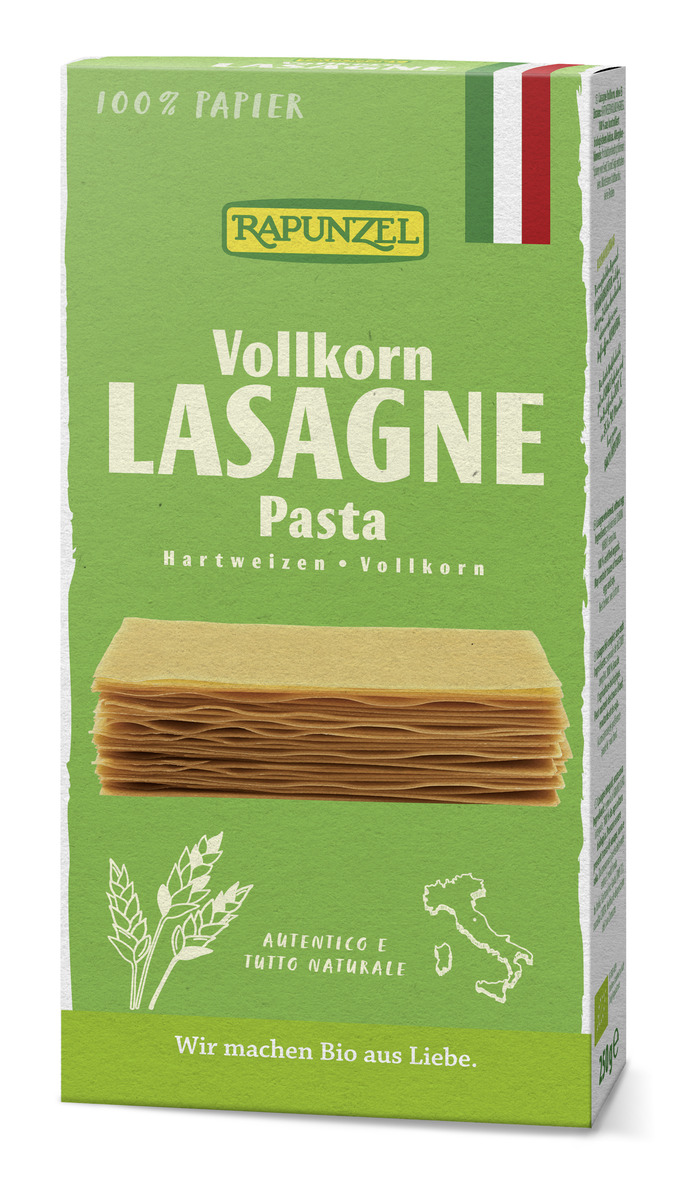 Rapunzel Lasagna Heilhveiti 12x250gr (IS>EN)