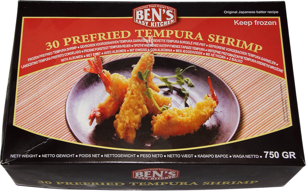 Risarækja Tempura 25gr 10x750gr