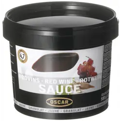 Oscar Red Wine Sauce Granulate 4x500gr