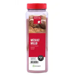 Kryta Múskat malað - Muskatnød stødt 9x450gr