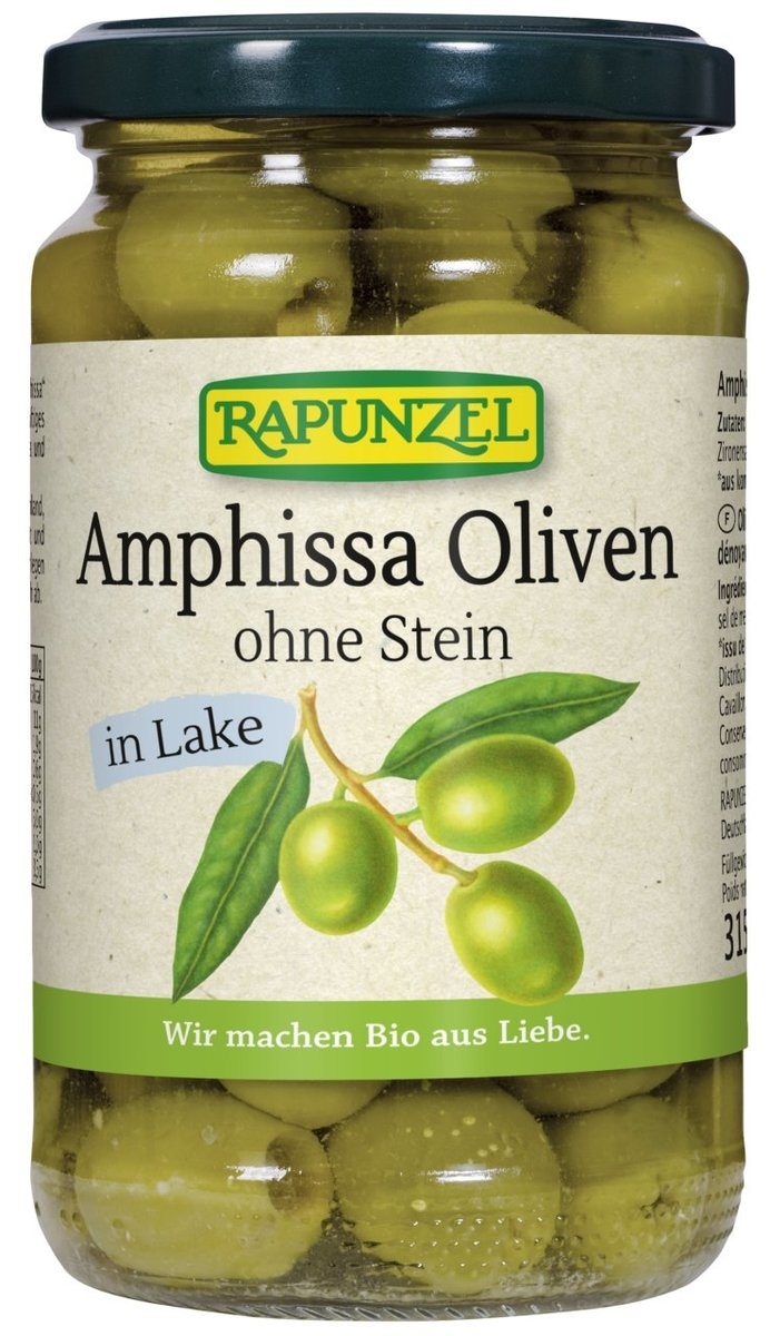 Rapunzel Ólífur Amphissa Steinalausar í legi 6x315gr (M)