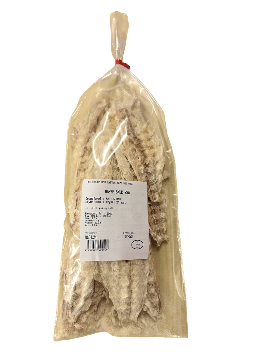 Harðfiskur RL/BL 30x250gr