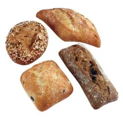 Pan Assorted Rustic Rools 60x40/50g