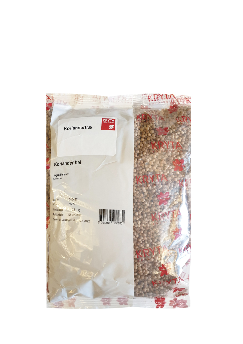 Kryta Kóríanderfræ 20x500g