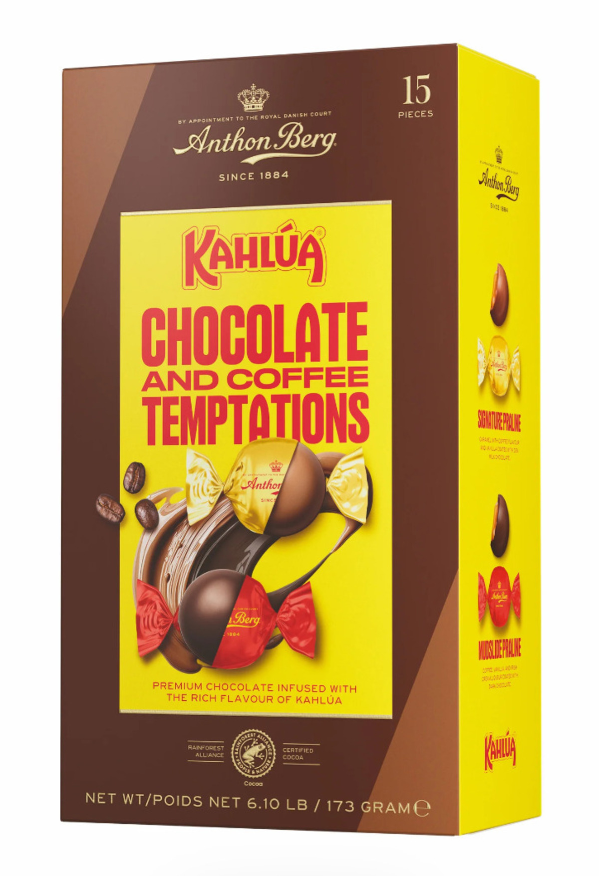 Anthon Berg Kahlua Temptations 14x173g