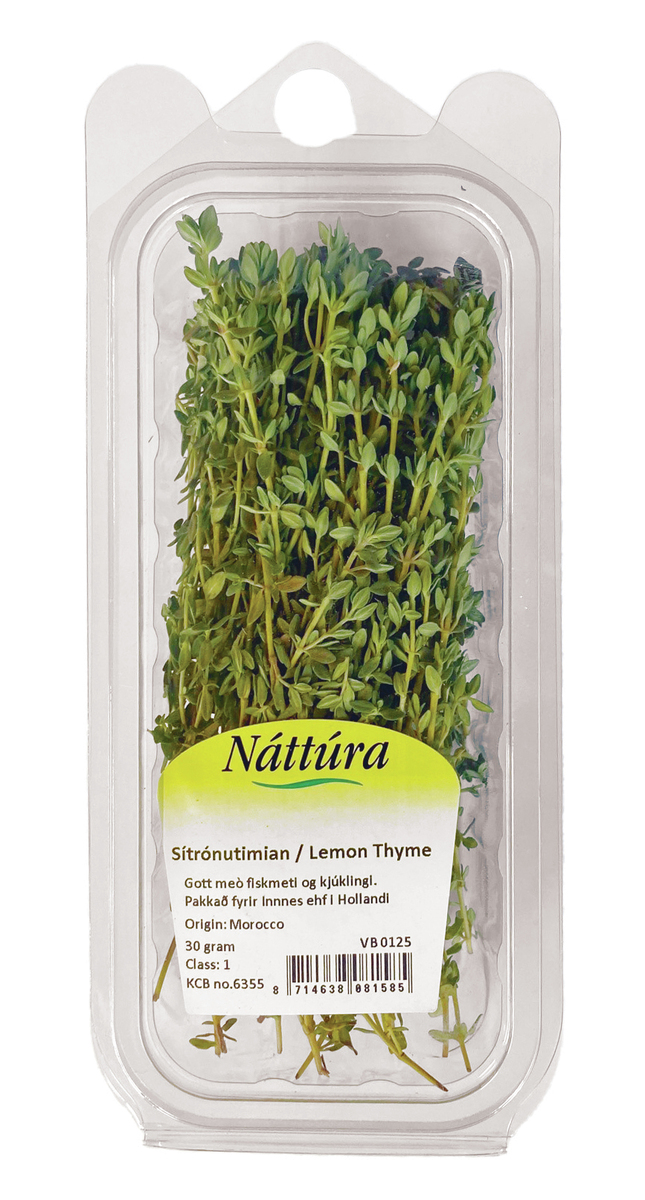 Náttúra Thyme Lemon(sítr.timian) 12x30gr (FL)