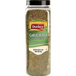 Durkee Garlic Pepper - Hvítlaukspipar 6x596g