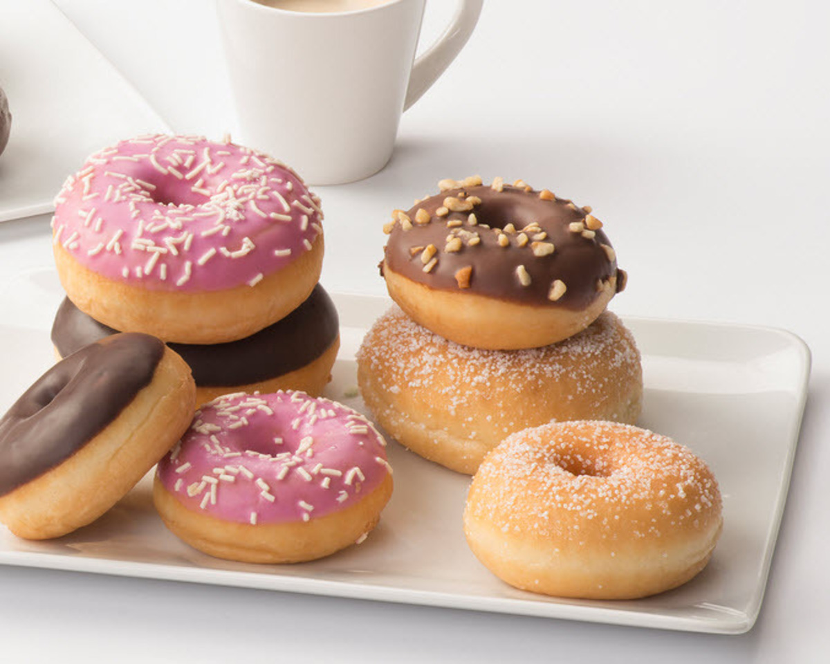 CDP Donuts Mini Án Fyllingar 72x30g