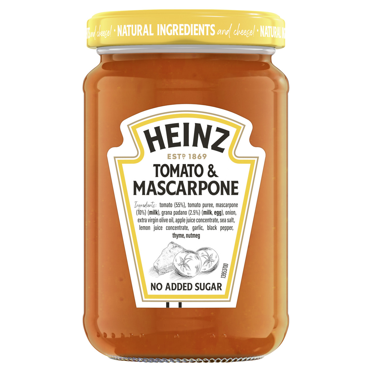 Heinz Tomato&Mascarpone pasta sauce 6x350g
