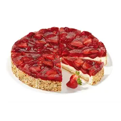 HS Jarðaberjaterta Kringlótt 4x12 sneiðar