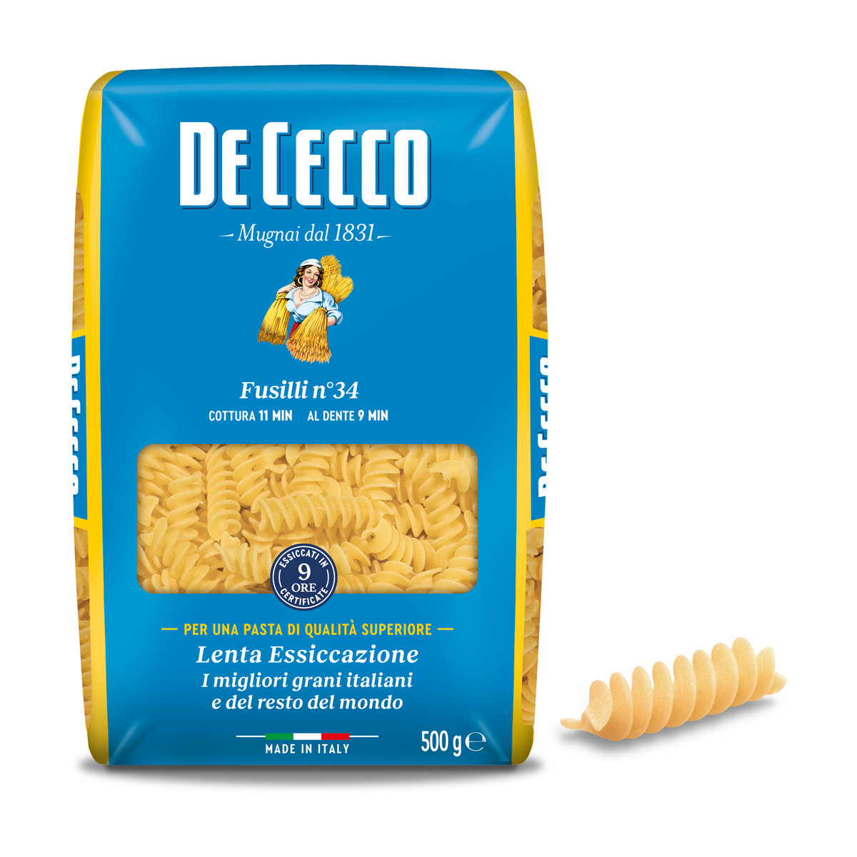 De Cecco Fusilli Grandi no. 334 24x500g