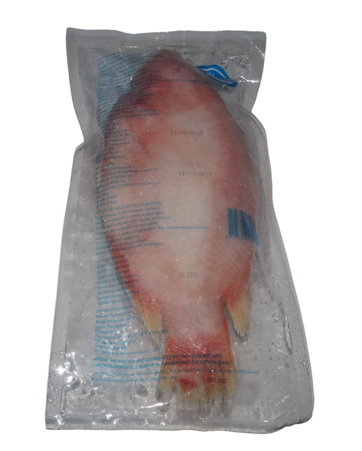 Tilapia Rauð +750g 3,2kg