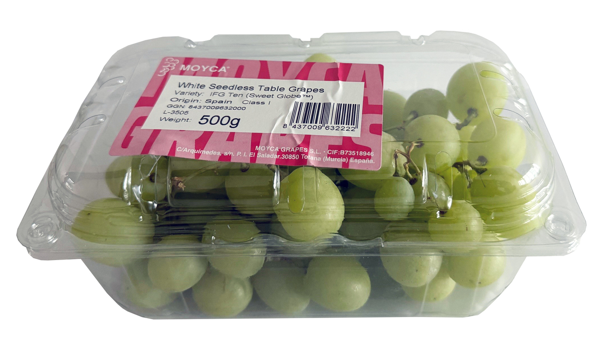 Vínber græn 10x500gr steinlaus