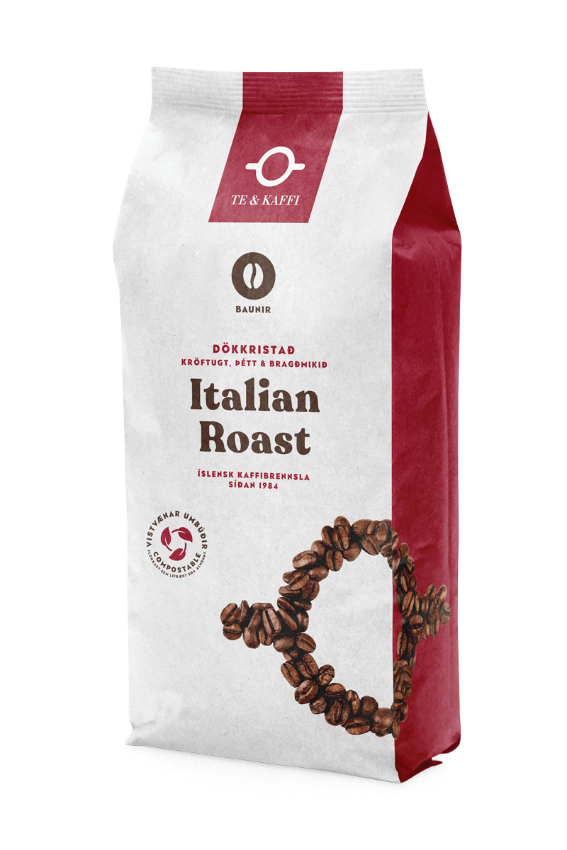 Te & Kaffi Italian Roast Baunir 9x800gr