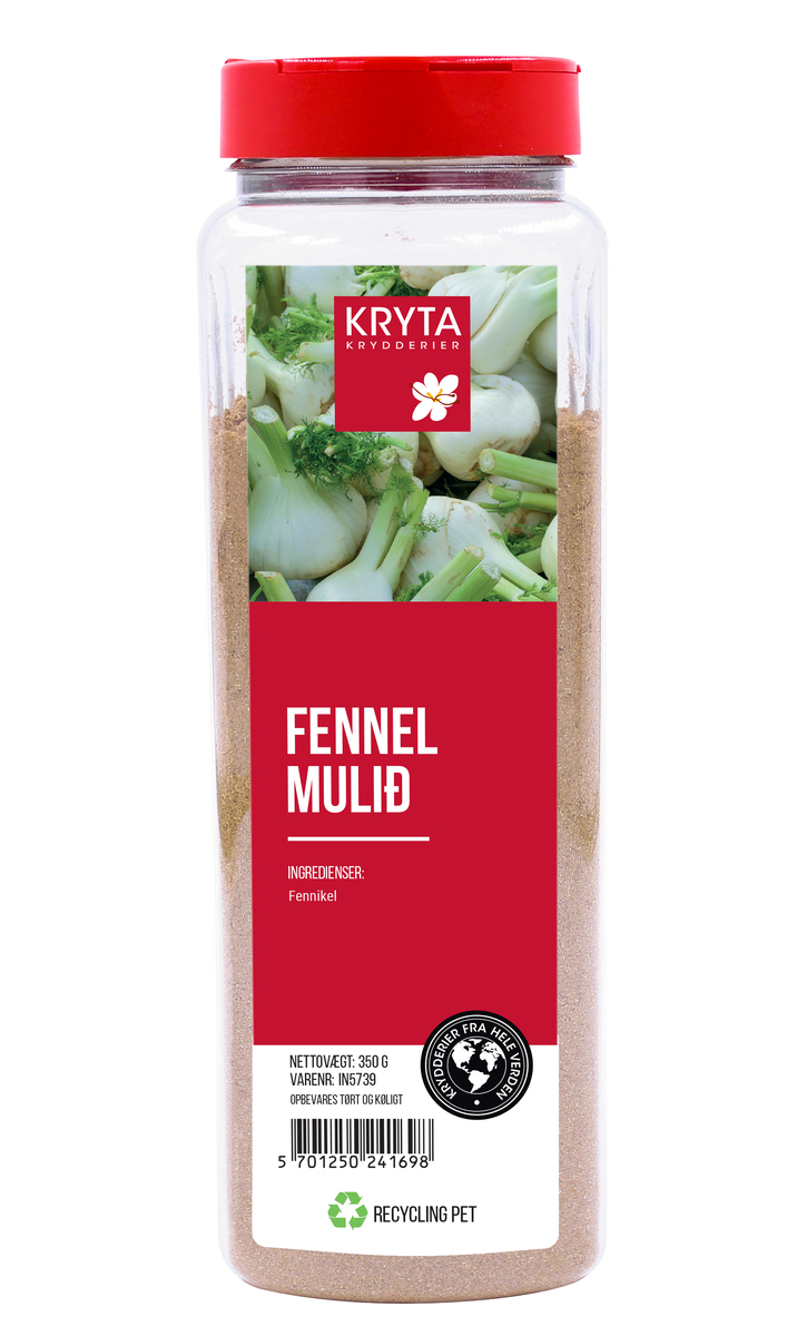 Kryta Fennel, mulið 9x350g