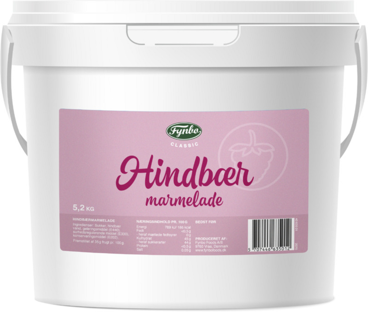 Fynbo Hindberjasulta 5,2kg